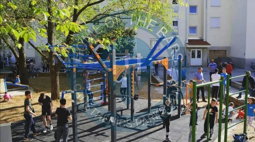 Outdoor Gym - Benkovac - Palestra Gym calisthenics park - Croatia - Spot