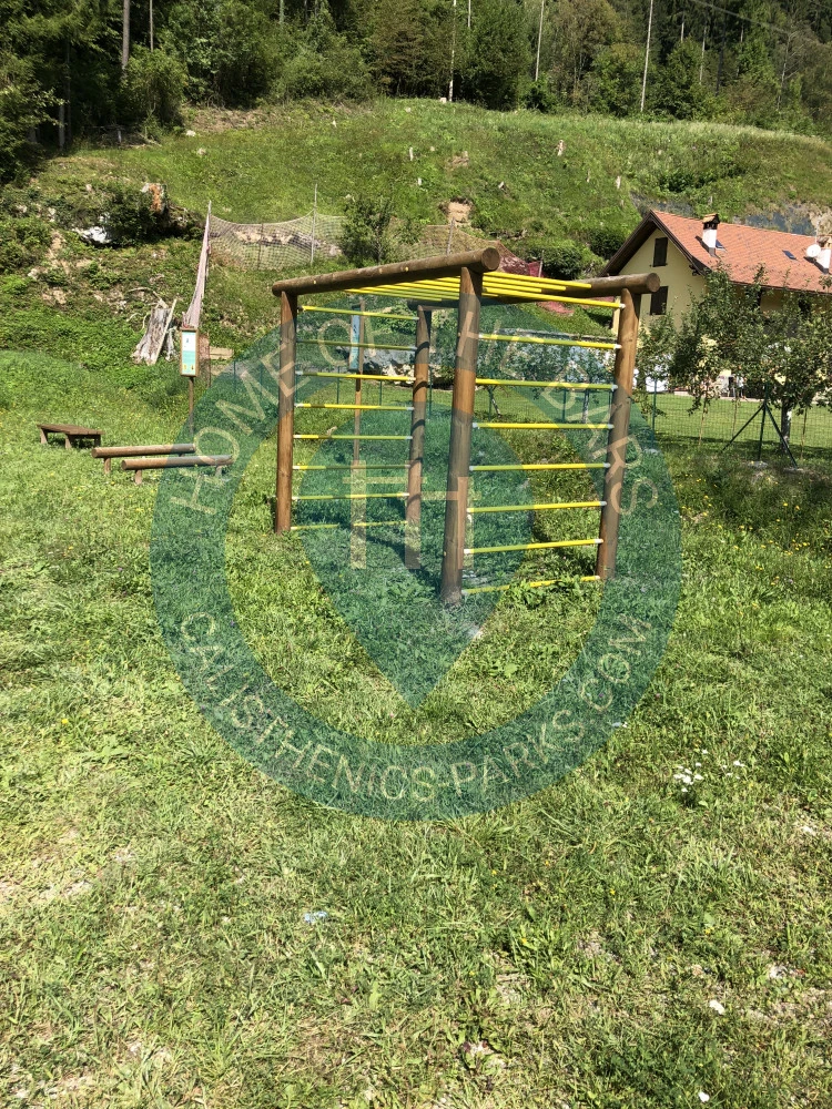 Calisthenics park in 10a, Via Statale, Entrampo, Comeglians, Udine, Friuli-Venezia Giulia, 33023, Italia