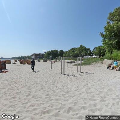 Eckernförde - Outdoor Exercise Gym at the beach - Kurpark - Germany - Spot