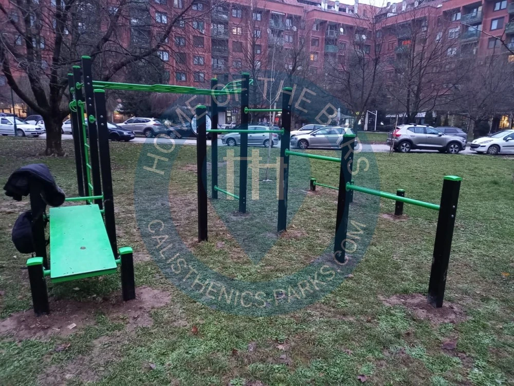 Calisthenics Stations - Sarajevo - France Lehara street - Bosnia and Herzegovina - Spot