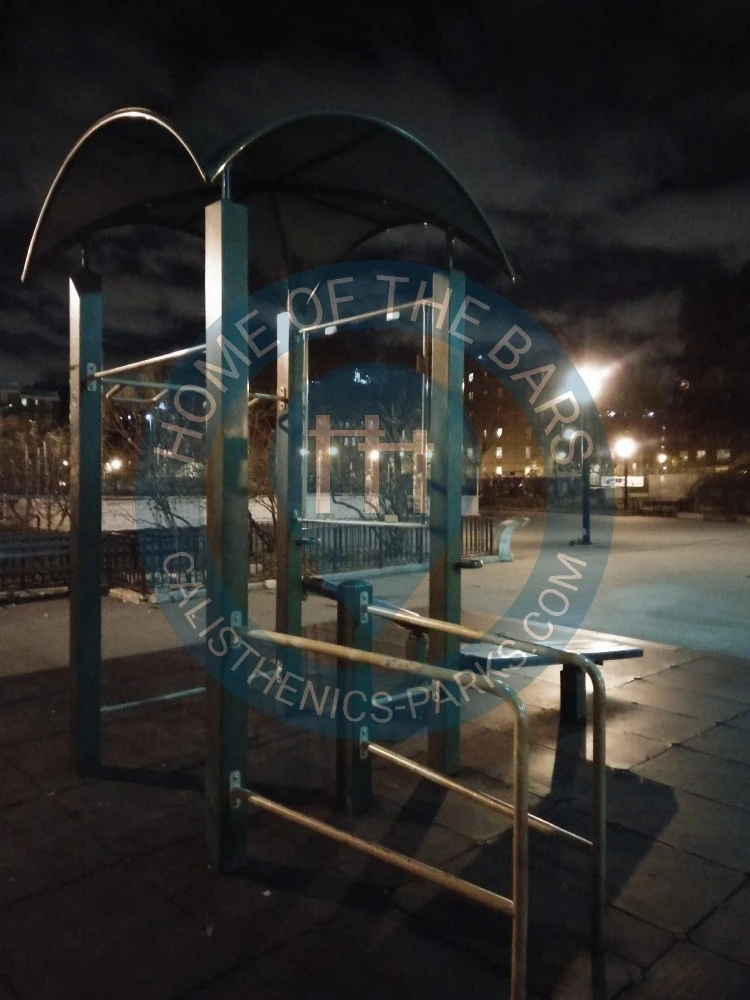 Calisthenics park in Lorraine Street & Clinton Street, Lorraine Street, Red Hook, Brooklyn, Kings County, City of New York, New York, 11231, United States