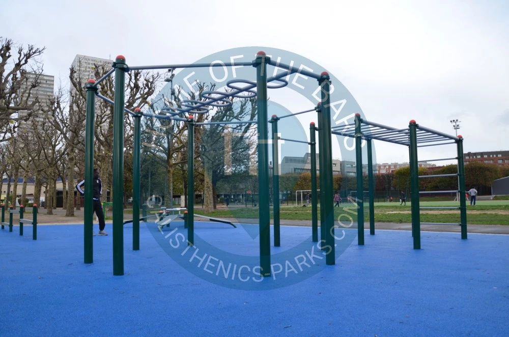 Paris - Street Workout Park - Porte d'Ivry - France - Spot