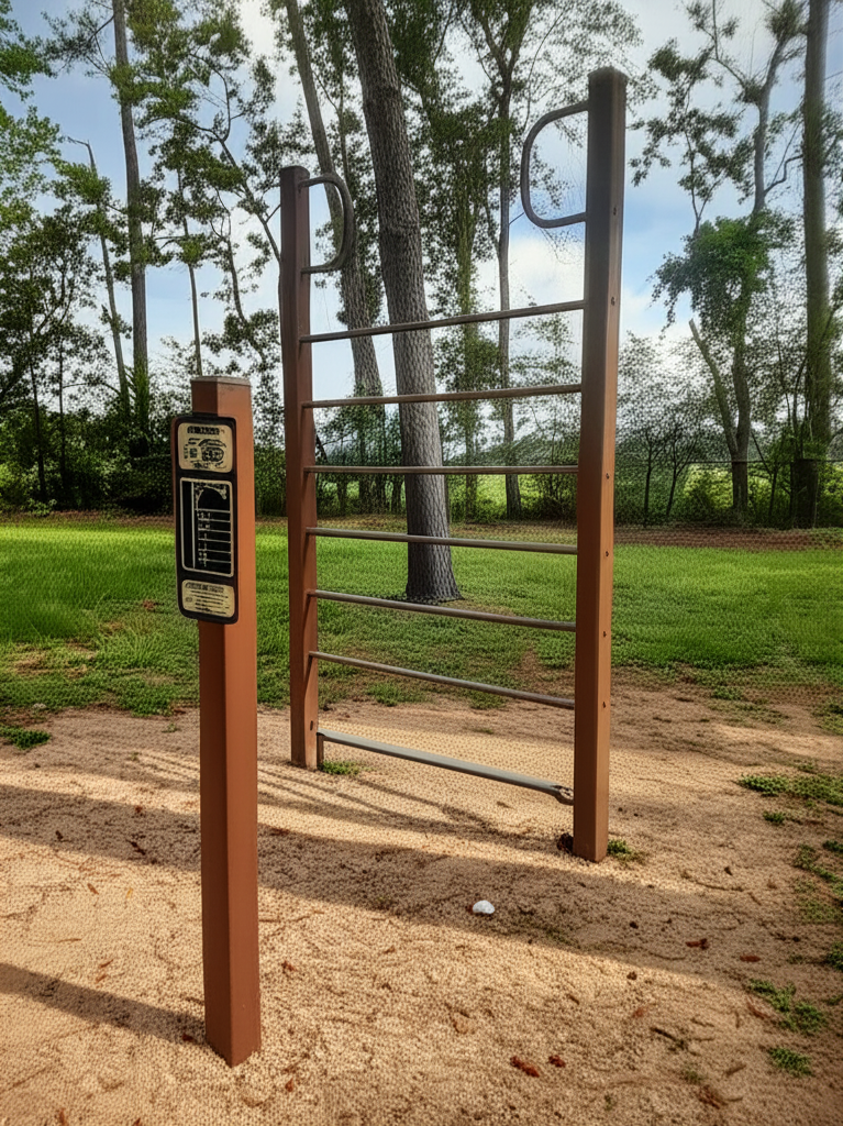 Calisthenics park in 8802, Will Clayton Parkway, Humble, Harris County, Texas, 77338, United States