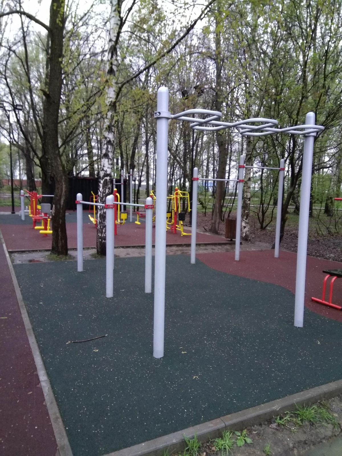 Outdoor Gym - Khimki - Khimki - Street Workout Park - Улица Лавочкина - Russia - Spot