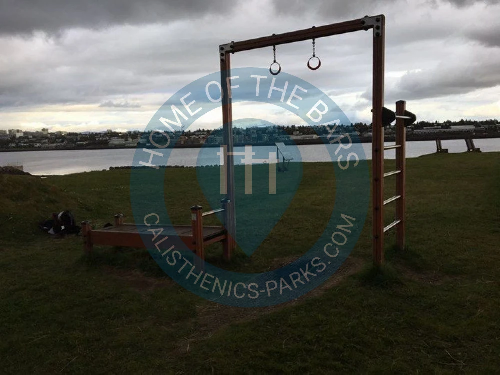Reykjavík  - Outdoor Exercise Gym - Nauthólsvík Beach - Iceland - Spot