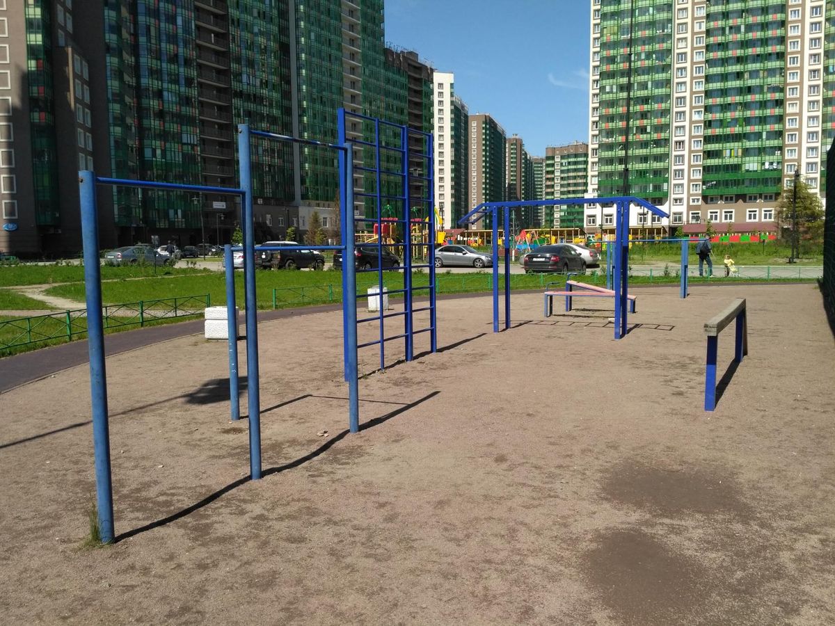 Outdoor Gym - Murinskoe - Murinskoe - Street Workout Park - Шаверма  Шаверма - Russia - Spot