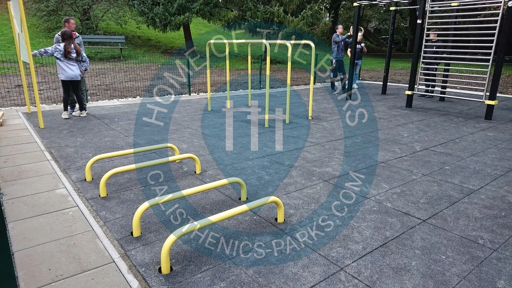 Calisthenics park in Calisthenics-Park Stadtgraben, Villacher Ring, Innere Stadt, Klagenfurt am Wörthersee, Kärnten, 9020, Österreich