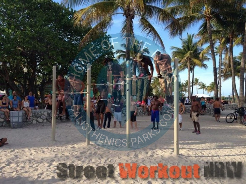 Miami Beach - Calisthenics Beach Park - Lummus Park - United States - Spot