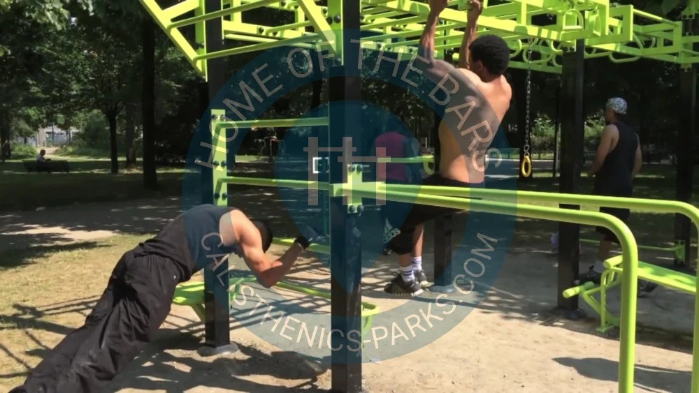 Gennevilliers - Street Workout Park - Parc des Sevinnes - France - Spot