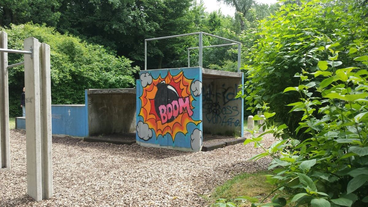 Essen - Parkour Park - Volksgarten - Germany - Spot