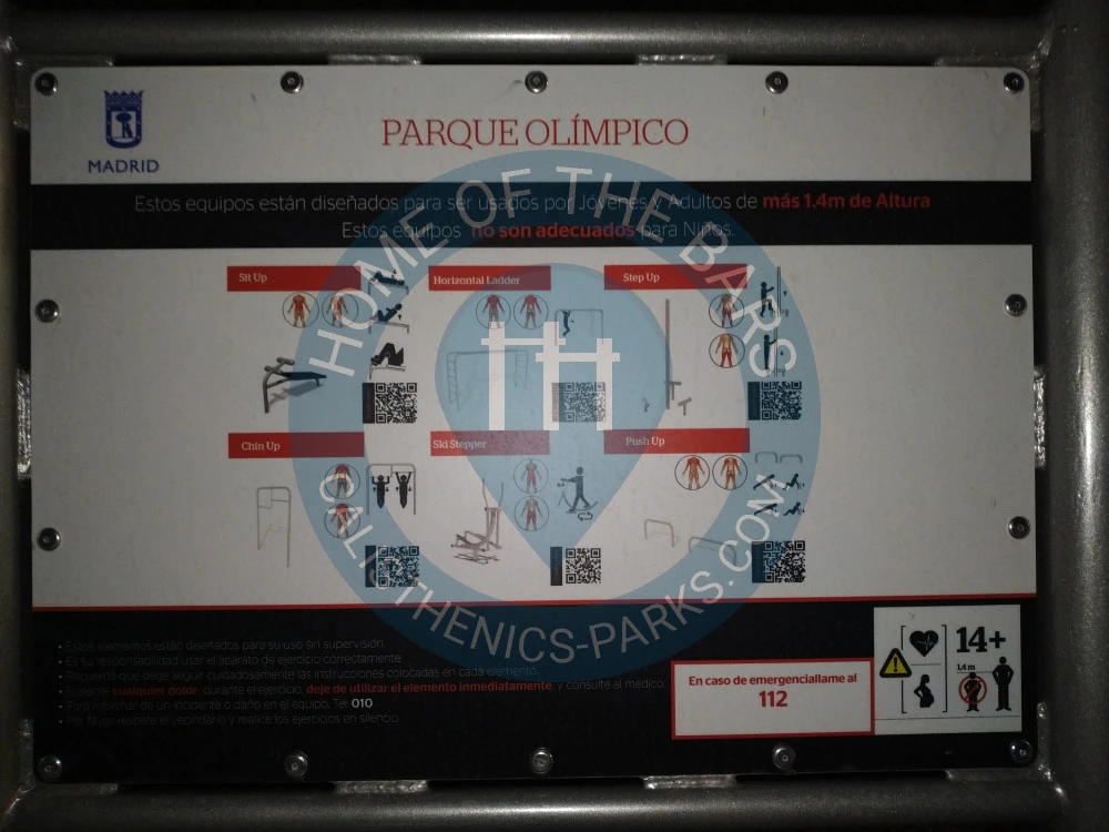 Fitness Facility - Madrid - Circuito Biosaludable Wanda Metropolitano - Spain - Spot