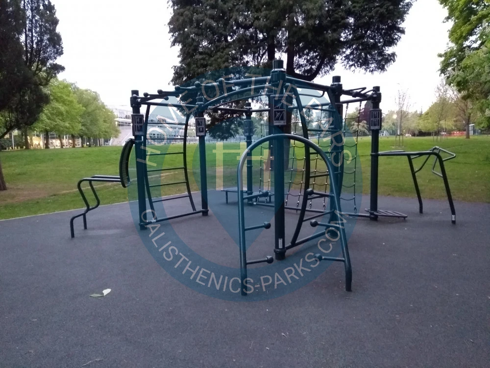 Calisthenics Stations - Nottingham - Outside university sports center - United Kingdom - Spot