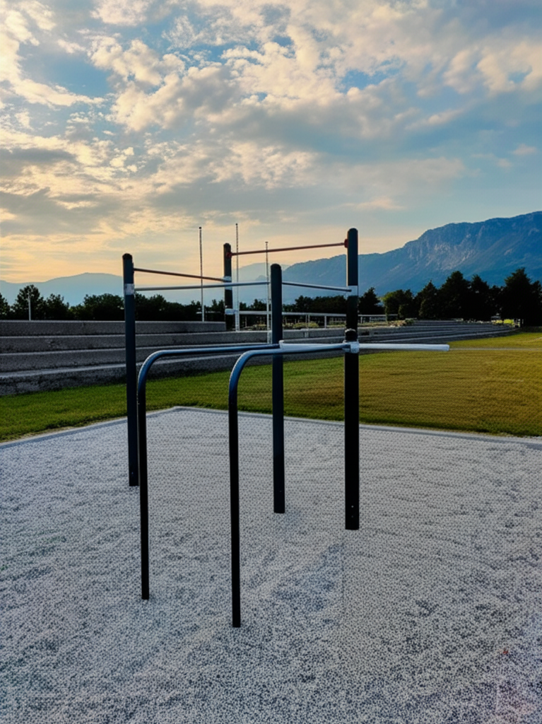 Calisthenics park in Goriška cesta, Zemono, Gradišče pri Vipavi, Vipava, 5271, Slovenija