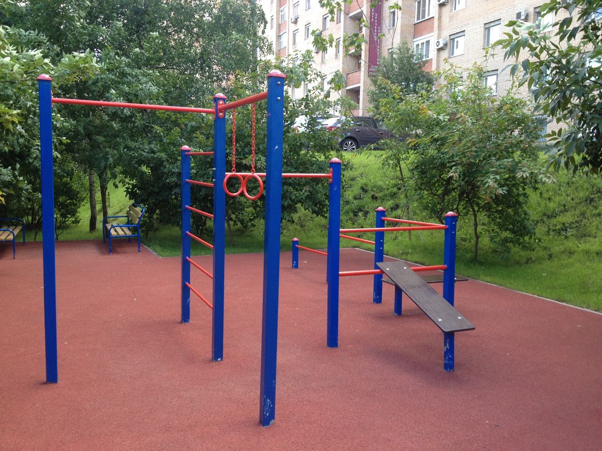 Outdoor Gym - Moscow - Moscow - Aire de Fitness - Улица Гарибальди - Russia - Spot