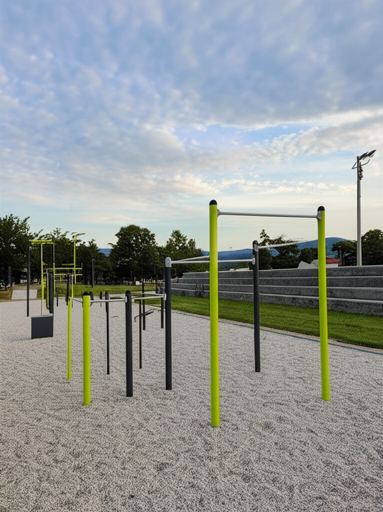 Calisthenics park in Goriška cesta, Zemono, Gradišče pri Vipavi, Vipava, 5271, Slovenija