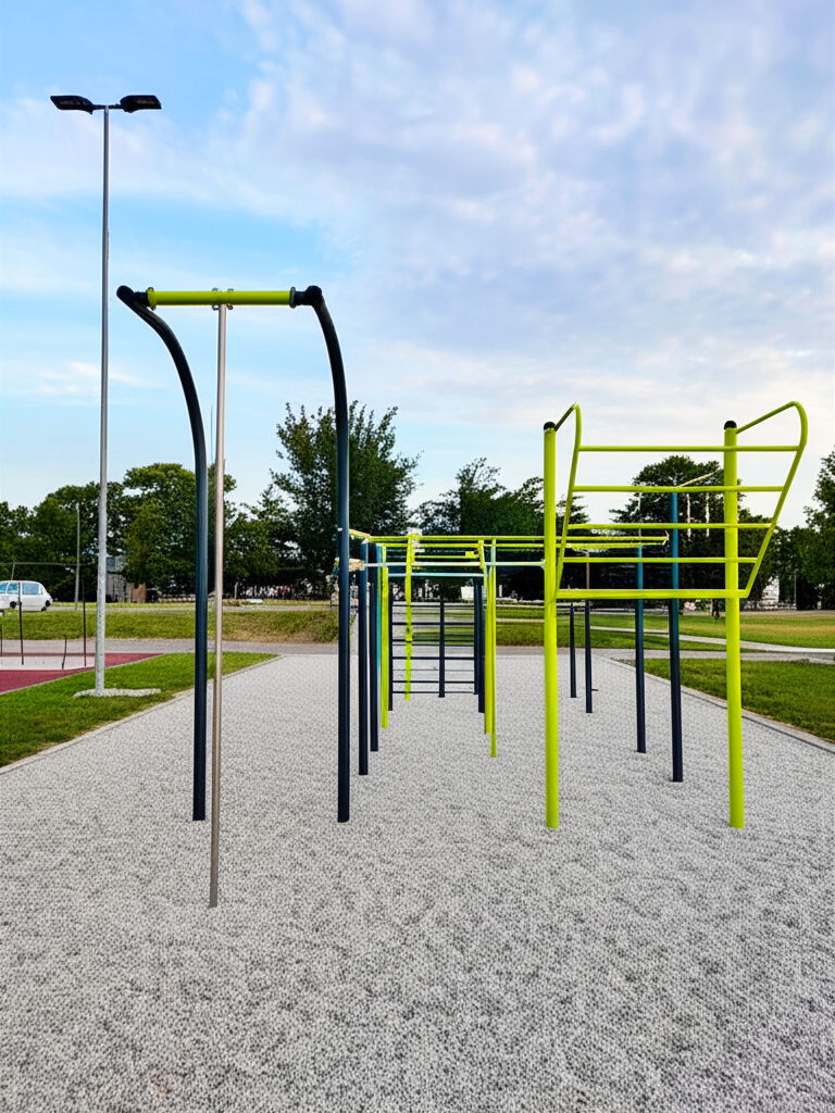 Calisthenics park in Goriška cesta, Zemono, Gradišče pri Vipavi, Vipava, 5271, Slovenija