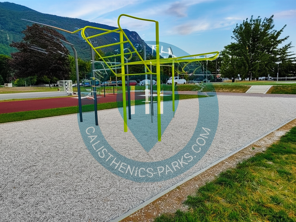 Calisthenics park in Goriška cesta, Zemono, Gradišče pri Vipavi, Vipava, 5271, Slovenija