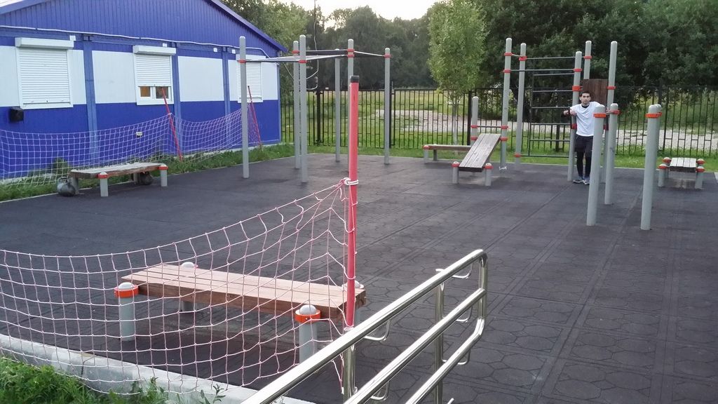 Outdoor Gym - Moscow - Moscow - Street Workout Park - Улица Вилиса Лациса - Russia - Spot