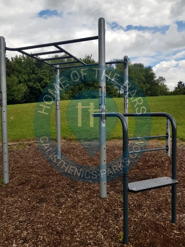Calisthenics park in Kilben Close, Middleleaze, West Swindon, Swindon, England, SN5 5TF, United Kingdom