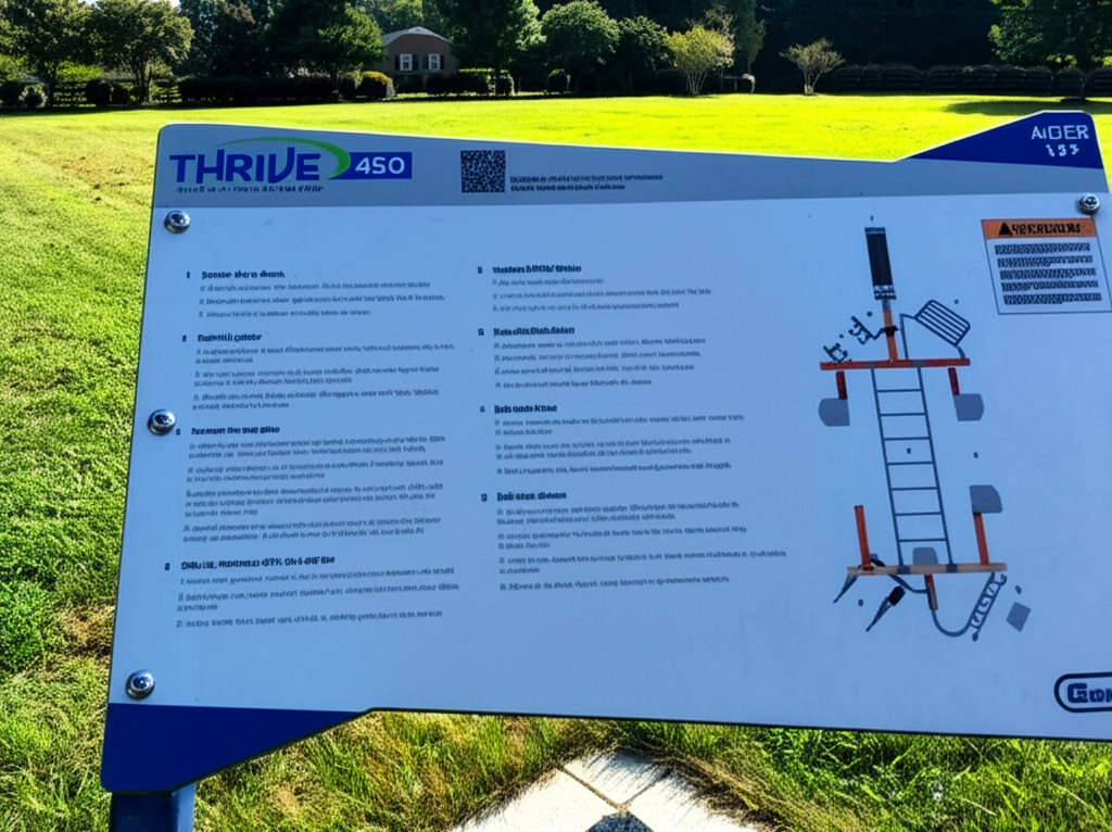 Calisthenics park in 4106, Keely Road, Greensboro, Guilford County, North Carolina, 27301, United States