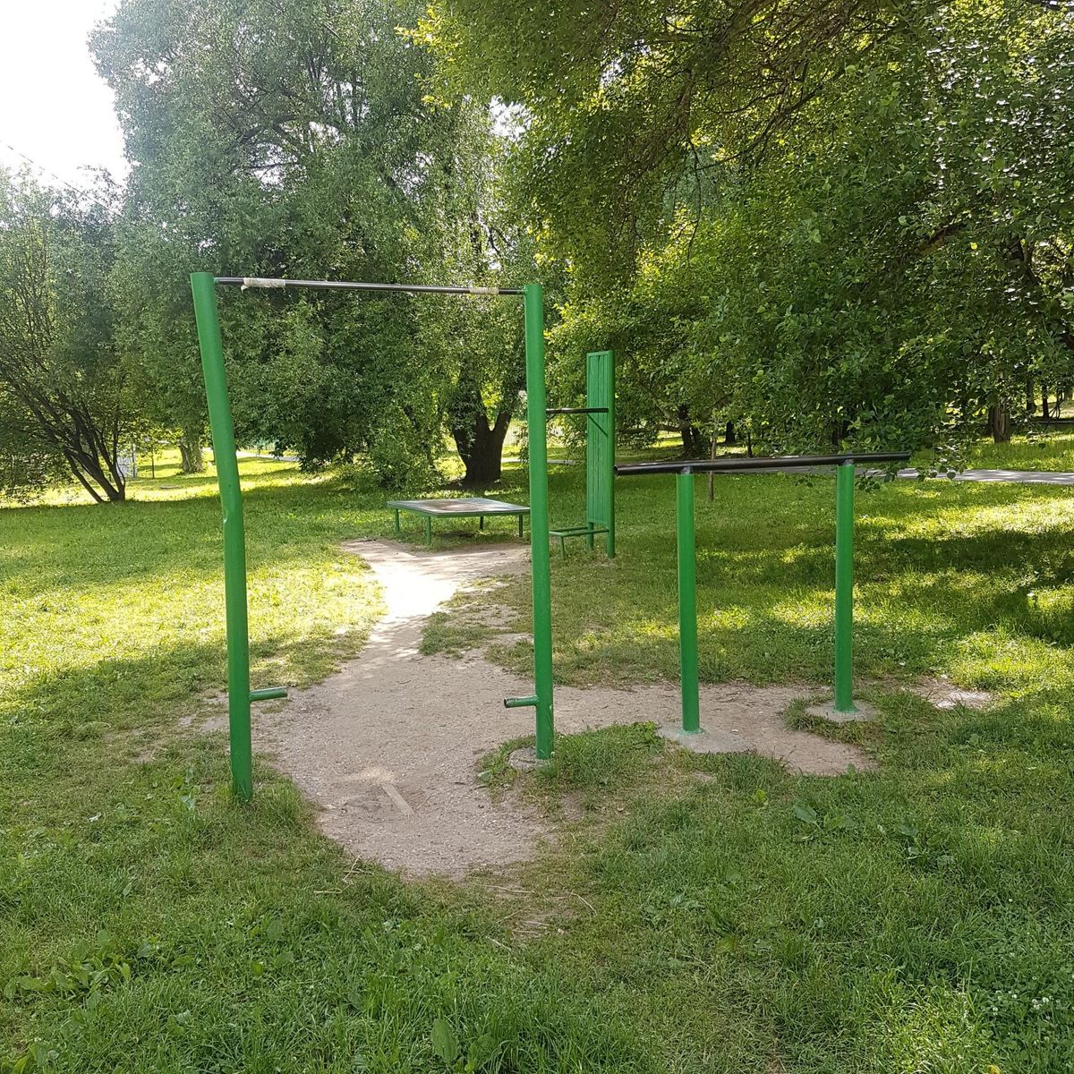 Outdoor Gym - Moscow - Moscow - Street Workout Park - Улица Анучина - Russia - Spot