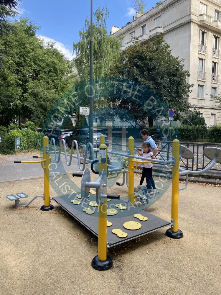Calisthenics park in 
Address
                                    49 Avenue Du Maréchal Franchet D'espérey, 75016 Paris, France
                            