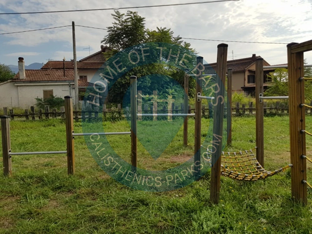 Calisthenics park in percorso naturale La Selva, Via Selva, Villafelice, Colfelice, Frosinone, Lazio, 03032, Italia
