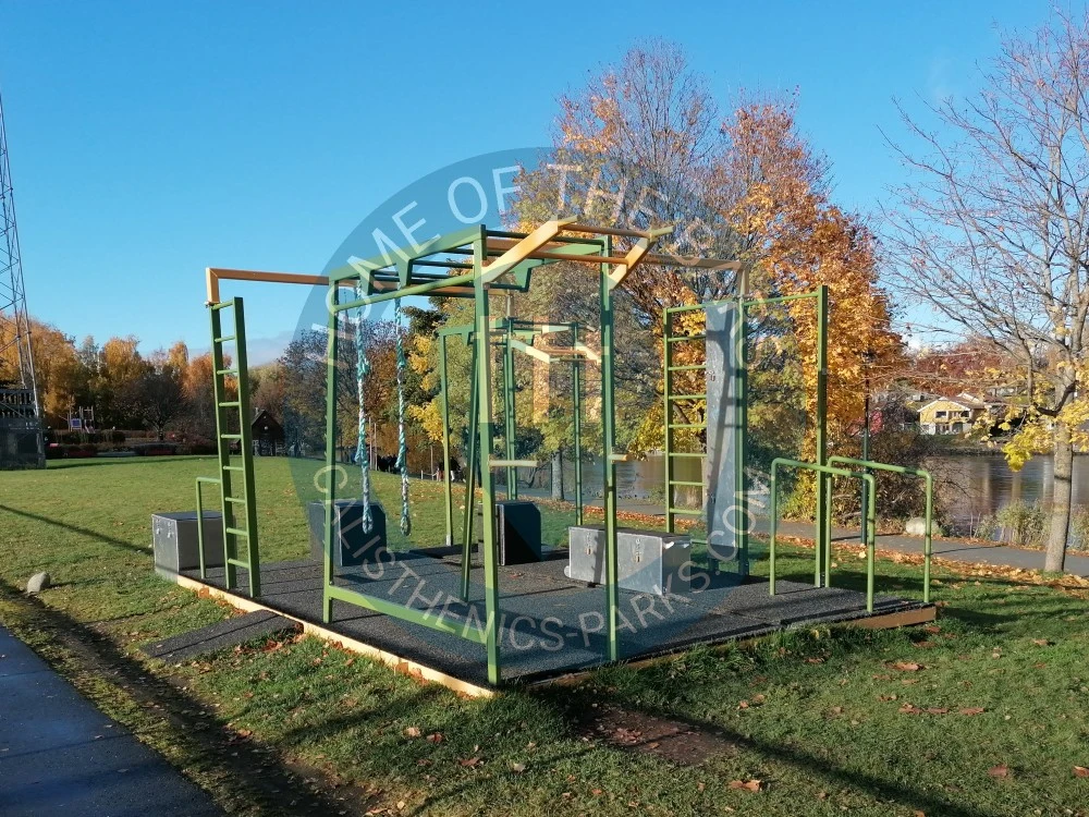 Outdoor Gym - Trondheim - Calisthenics Facility - Trondheim - Trondheim Stadion Øya - Norway - Spot