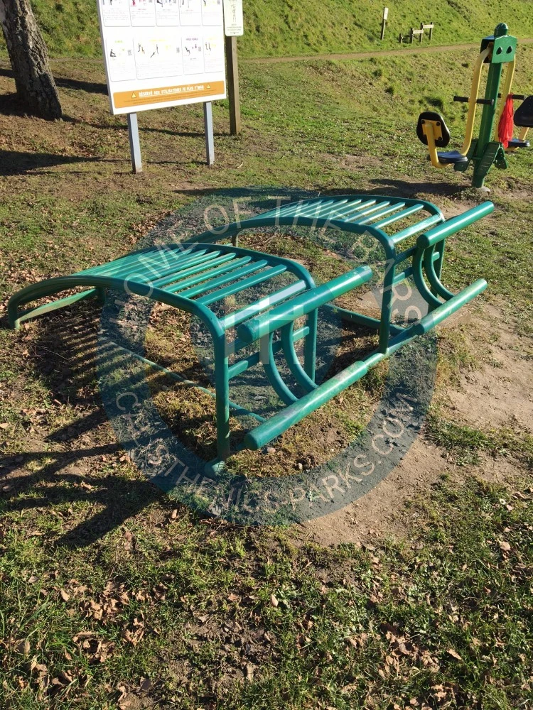 Calisthenics park in Complexe Sportif Saint-Marc, Allée Marcel Cotard, Orgeval, Saint-Germain-en-Laye, Yvelines, Île-de-France, France métropolitaine, 78630, France