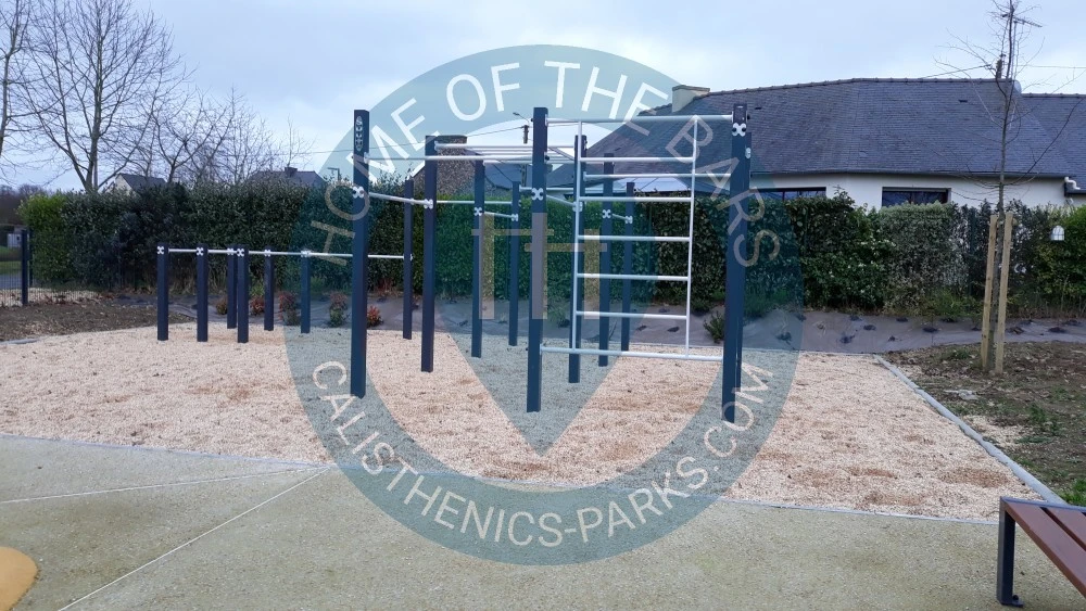 Calisthenics Stations - Andel - Park de Street Workout Andel - France - Spot