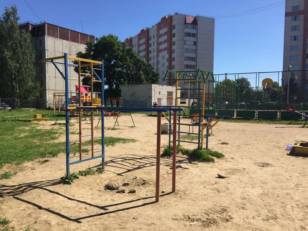 Outdoor Gym - Kommunar - Kommunar - Street Workout Park - Пятёрочка - Russia - Spot