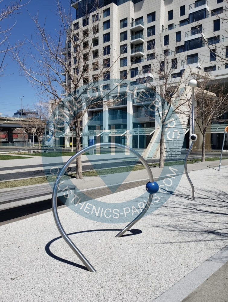 Calisthenics Stations - Toronto - Sherbourne Common calisthenics park - countries. - Spot