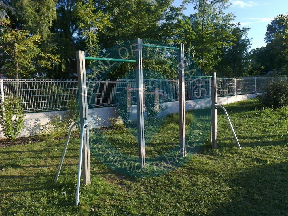 Calisthenics park in Viale Padania, Jesolo, Venezia, Veneto, 30016, Italia