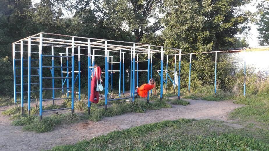 Outdoor Gym - Vlasikha - Vlasikha - Street Workout Park - Солнечная Улица - Russia - Spot