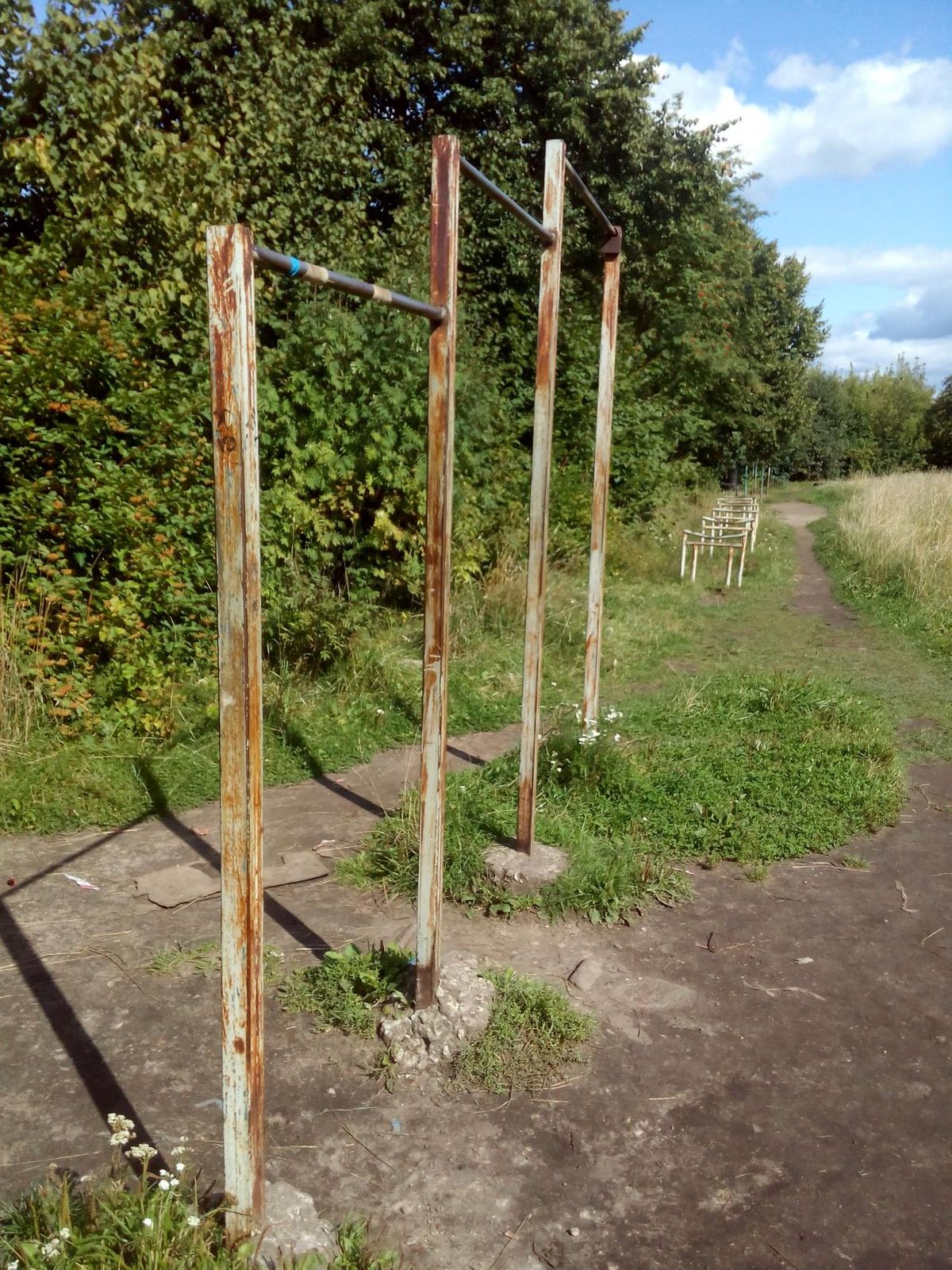Outdoor Gym - Pskov - Pskov - Street Workout Park - Стадион Электрон - Russia - Spot
