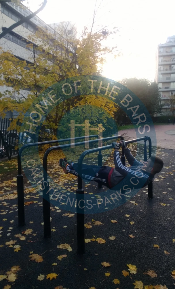 Paris - Outdoor Gym - Quartier de Charonne - France - Spot