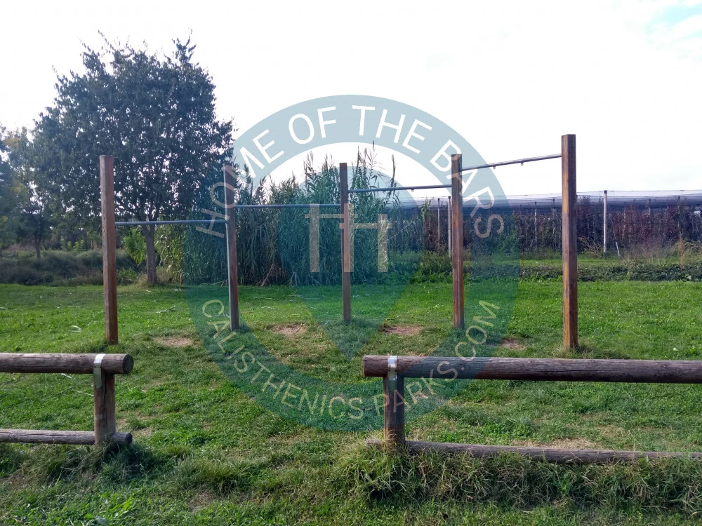Calisthenics park in Laghi Elena, Via Giuseppe Verdi, Bomporto, Unione dei comuni del Sorbara, Modena, Emilia-Romagna, 41030, Italia