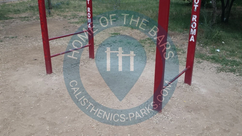 Calisthenics park in Enerpetroli, Via Filippo Meda, Municipio Roma IV, Roma, Roma Capitale, Lazio, 00157, Italia