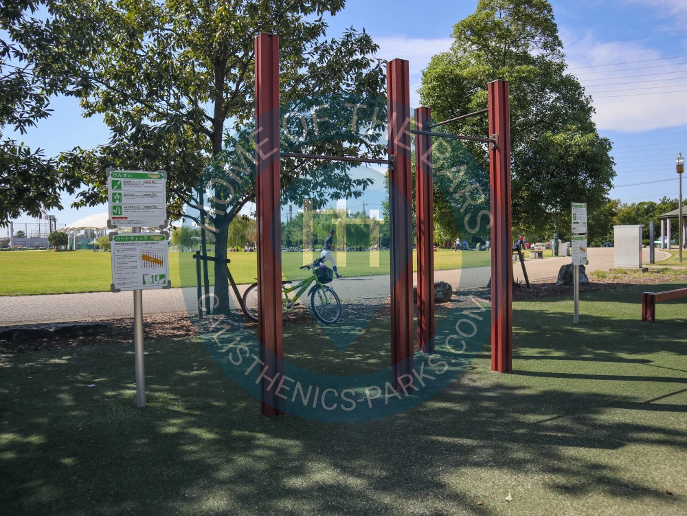 Public Pull Up Bars - Hekinan Shi - HekinanCity Rinkai Park - Japan - Spot