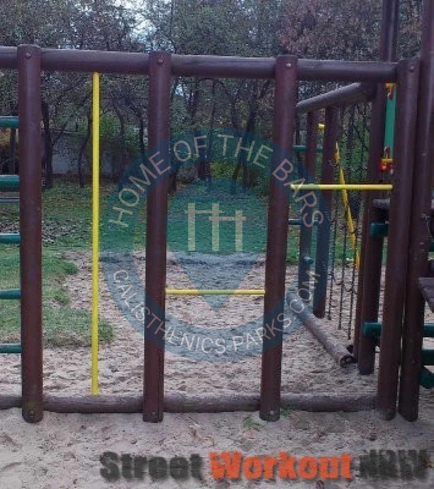 Calisthenics park in Przestrzeń spotkań, Aleja Chińska, Ujazdów, Śródmieście, Warszawa, województwo mazowieckie, 00-746, Polska