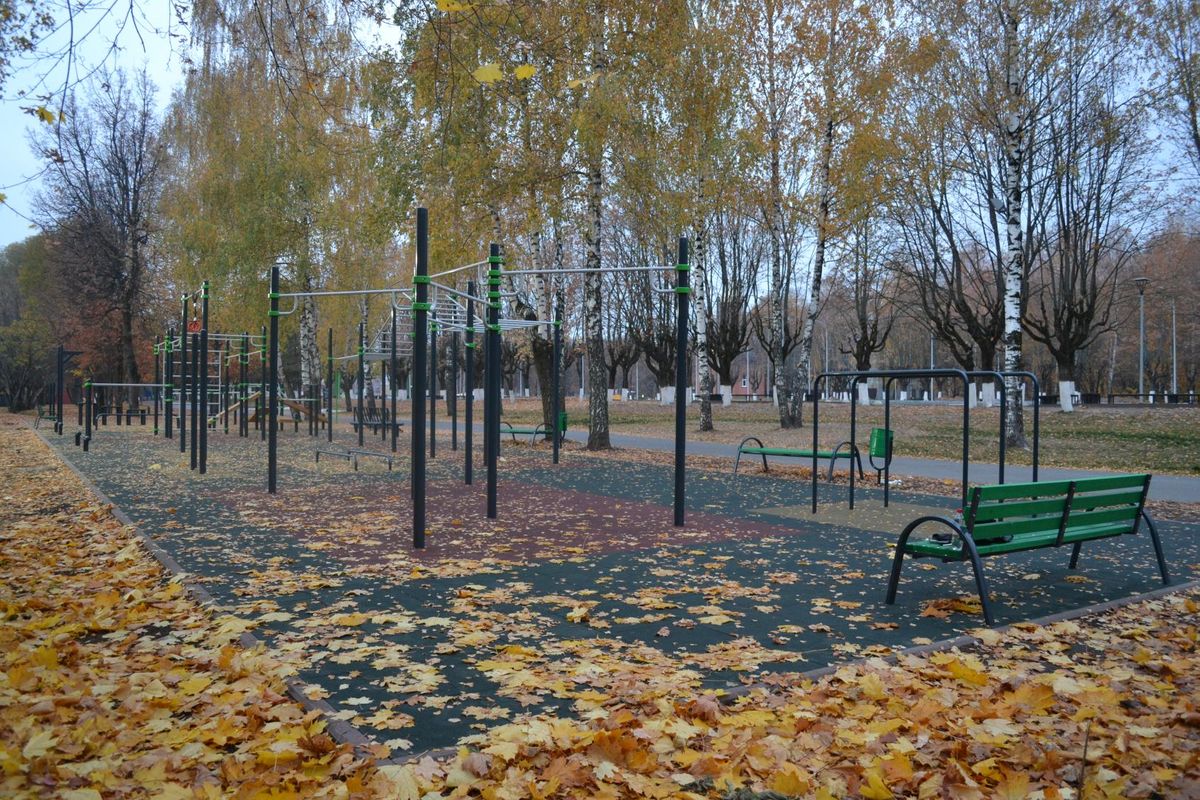 Outdoor Gym - Bryansk - Bryansk - Street Workout Park - Курган Бессмертия - Russia - Spot