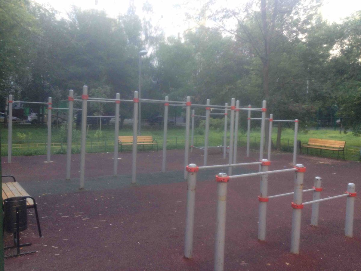 Outdoor Gym - Moscow - Moscow - Street Workout Park - Отрадный Проезд - Russia - Spot