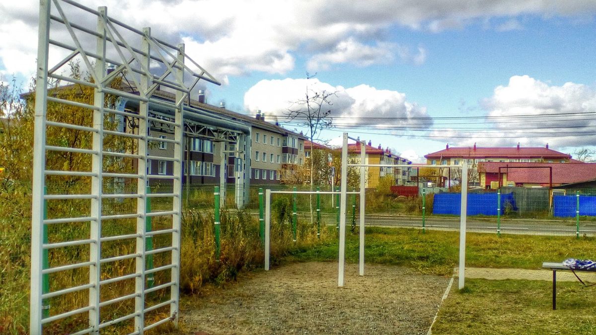 Outdoor Gym - Poronaysk - Poronaysk - Aire de Fitness - 694240 - Russia - Spot