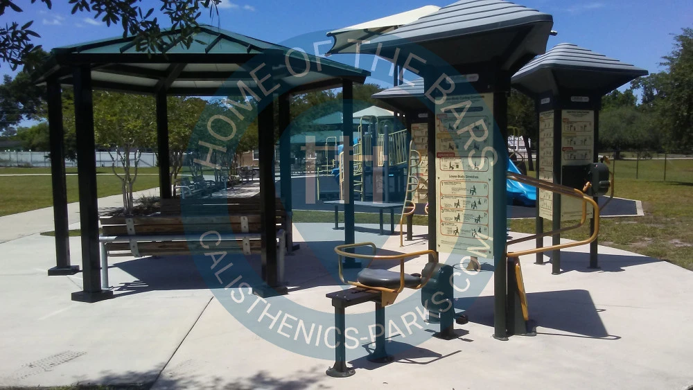 Calisthenics park in 10991, Abigail Street, Park Manor Estates, Orange County, Florida, 32825, United States