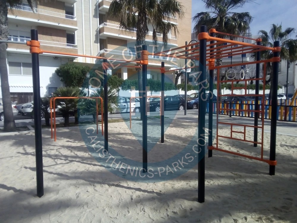 Workout Station - Cádiz - Outdoor Fitness Ponce de Leon - Fitness Corner - Cádiz - Outdoor Fitness Ponce de Leon - countries. - Spot