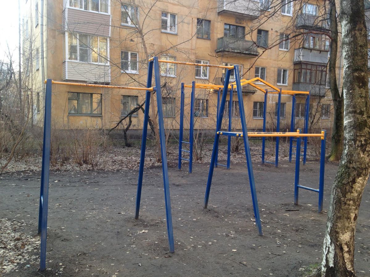 Outdoor Gym - Zhukovsky - Zhukovsky - Street Workout Park - Улица Чкалова - Russia - Spot