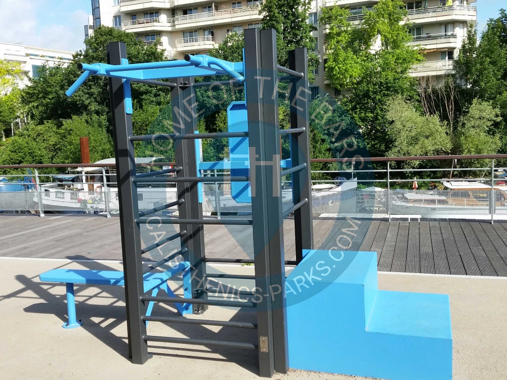 Fitness Park - Issy-les-Moulineaux - Quai de la bataille de Stalingrad - Issy-les-Moulineaux - France - Spot