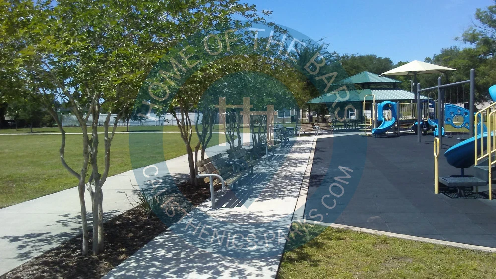 Calisthenics park in 10991, Abigail Street, Park Manor Estates, Orange County, Florida, 32825, United States