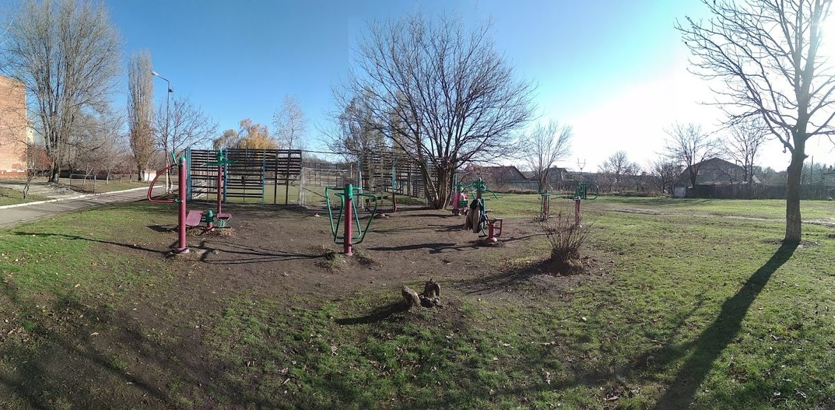 Outdoor Gym - Donetsk - Donetsk - Calisthenics Park - Буденновская АС - Ukraine - Spot