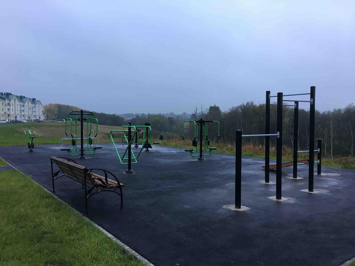 Outdoor Gym - Sergiyev Posad - Sergiyev Posad - Street Workout Park - Ул Даниила Черного - Russia - Spot